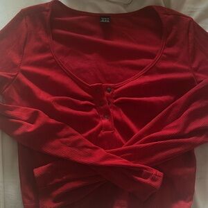 Red Long sleeve